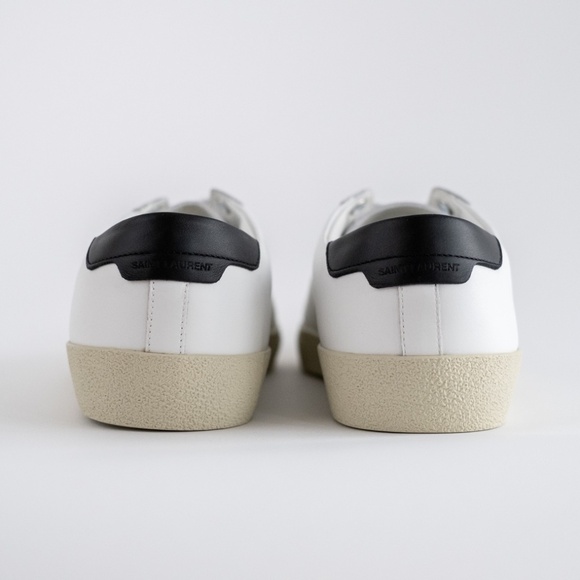 Saint Laurent Court Classic Sl/06 Embroidered Mens Sneakers New Auth US 11 EU 44 - Picture 5 of 14